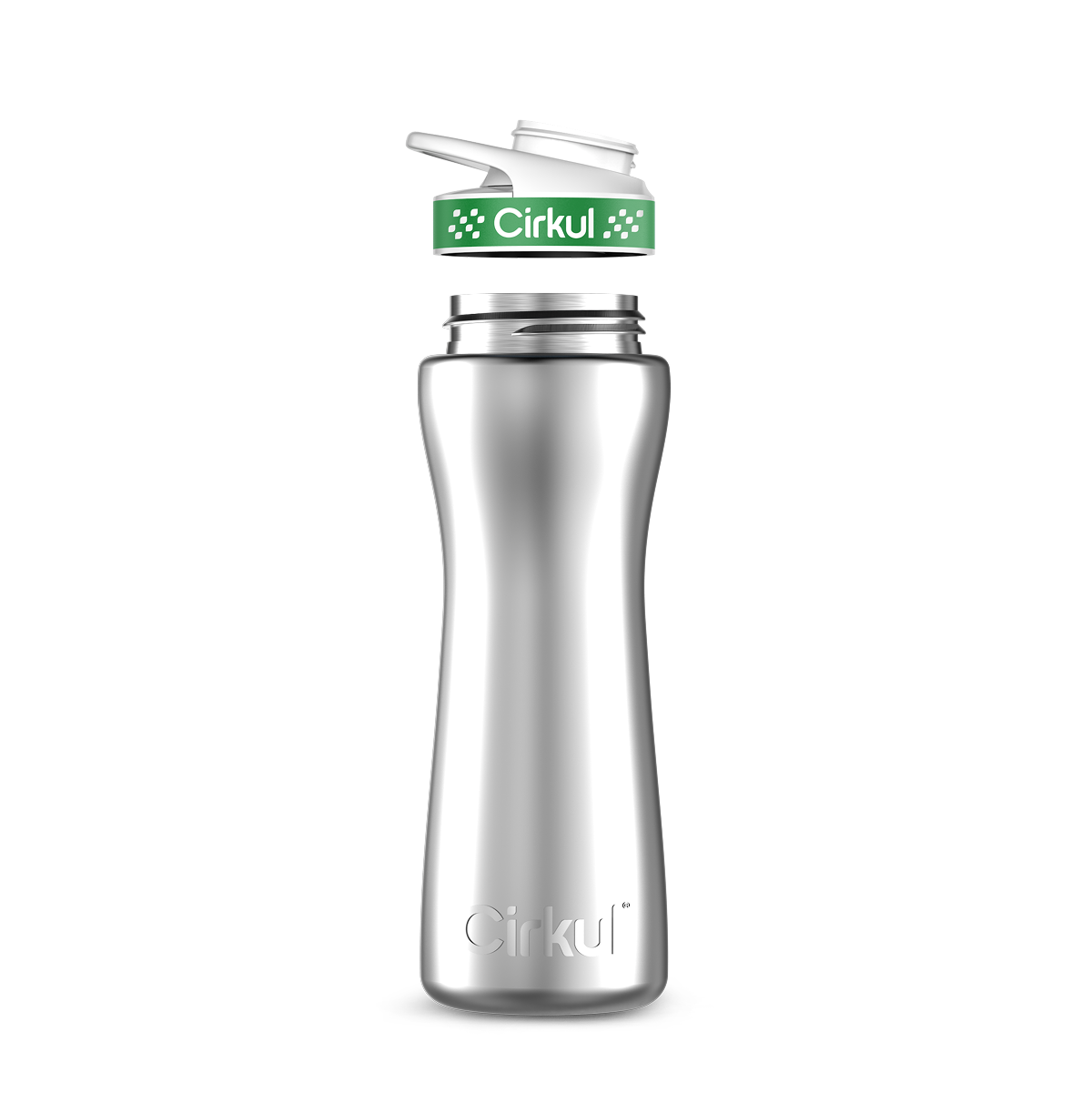 22oz. Stainless Steel Bottle & Comfort Grip Lid